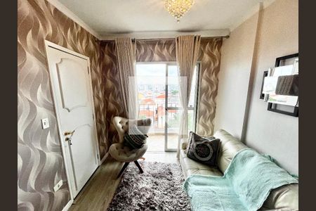 Sala de apartamento à venda com 3 quartos, 81m² em Vila Barbosa, São Paulo