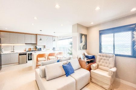 Sala de apartamento à venda com 2 quartos, 67m² em Vila Anastácio, São Paulo