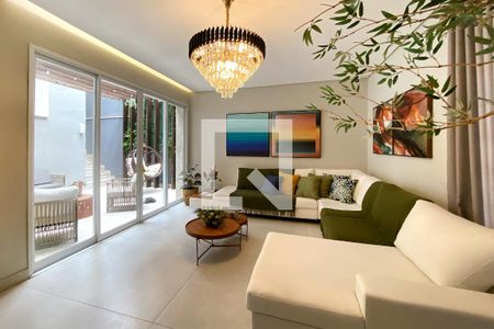Sala de casa à venda com 3 quartos, 429m² em Lagoinha, Belo Horizonte