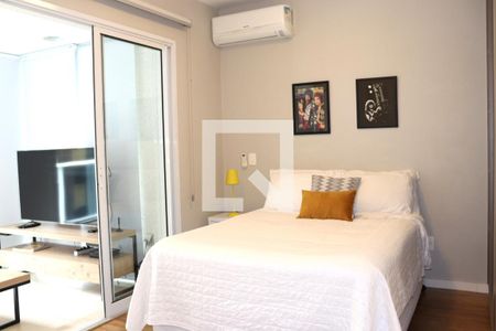 Dormitório de kitnet/studio para alugar com 1 quarto, 36m² em Consolação, São Paulo