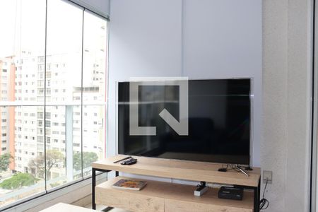 Varanda de kitnet/studio para alugar com 1 quarto, 36m² em Consolação, São Paulo