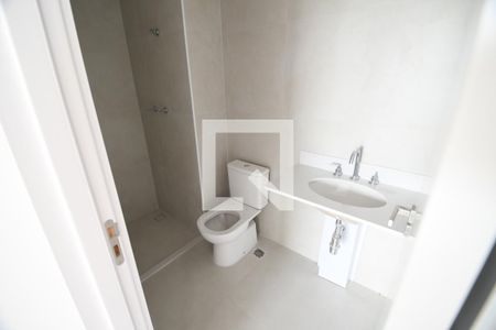 Banheiro de apartamento à venda com 1 quarto, 36m² em Botafogo, Campinas