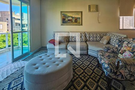 Sala de apartamento para alugar com 4 quartos, 225m² em Balneario Cidade Atlantica, Guarujá