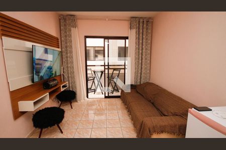 Sala de apartamento para alugar com 2 quartos, 80m² em Vila Assuncao, Praia Grande