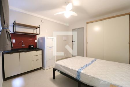 Sala/Quarto/Cozinha de apartamento para alugar com 1 quarto, 26m² em Barra Funda, São Paulo
