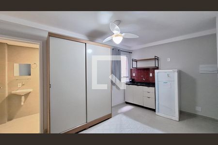 Sala/Quarto/Cozinha de kitnet/studio para alugar com 1 quarto, 26m² em Barra Funda, São Paulo
