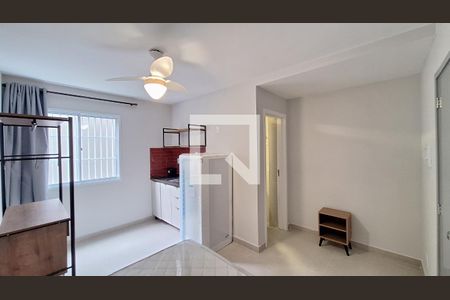 Sala/Quarto/Cozinha de kitnet/studio para alugar com 1 quarto, 22m² em Barra Funda, São Paulo