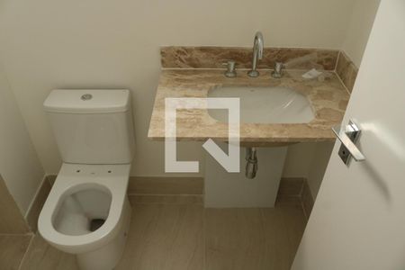 Banheiro de kitnet/studio à venda com 1 quarto, 29m² em Perdizes, São Paulo