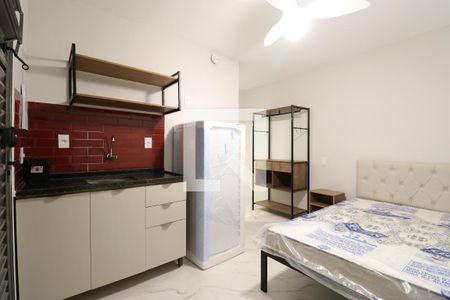 Sala/Quarto/Cozinha de kitnet/studio para alugar com 1 quarto, 20m² em Barra Funda, São Paulo