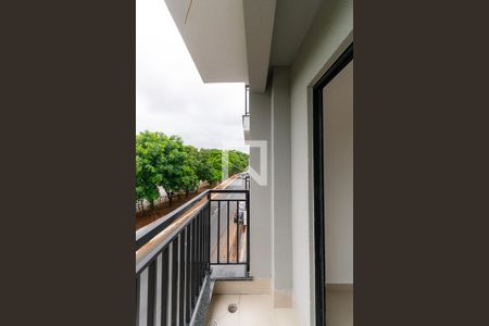 Varanda da Sala de apartamento para alugar com 2 quartos, 40m² em Vila Santa Clara, São Paulo