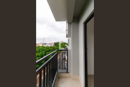 Varanda da Sala de apartamento para alugar com 2 quartos, 40m² em Vila Santa Clara, São Paulo