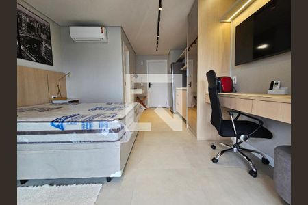 Sala/Quarto de kitnet/studio para alugar com 1 quarto, 25m² em Santo Amaro, São Paulo