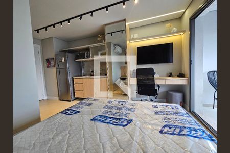 Sala/Quarto de kitnet/studio para alugar com 1 quarto, 25m² em Santo Amaro, São Paulo