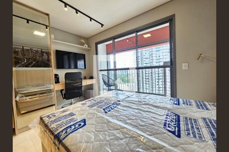 Sala/Quarto de kitnet/studio para alugar com 1 quarto, 25m² em Santo Amaro, São Paulo