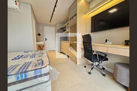 Sala/Quarto de kitnet/studio para alugar com 1 quarto, 25m² em Santo Amaro, São Paulo