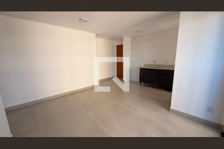 Sala - Cozinha de apartamento à venda com 1 quarto, 49m² em Parque Amazonia, Goiânia