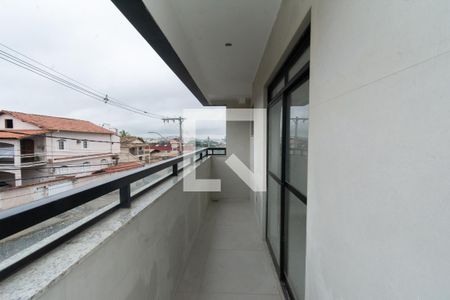 Varanda da Sala de apartamento para alugar com 3 quartos, 98m² em Inconfidentes, Contagem