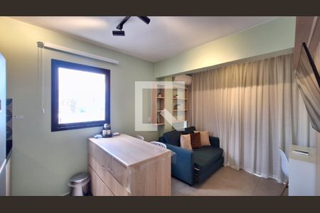 Sala/Cozinha de apartamento à venda com 1 quarto, 29m² em Pompeia, São Paulo