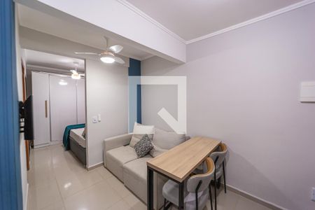 Sala/Cozinha de apartamento para alugar com 1 quarto, 25m² em Vila Santana, São Paulo