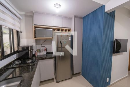 Sala/Cozinha de apartamento para alugar com 1 quarto, 25m² em Vila Santana, São Paulo