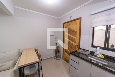 Sala/Cozinha de apartamento para alugar com 1 quarto, 25m² em Vila Santana, São Paulo