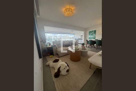 Sala de apartamento à venda com 3 quartos, 150m² em Vila Romana, São Paulo