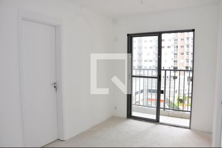 Detalhe - Sala e Sala de Jantar de apartamento à venda com 2 quartos, 41m² em Vila Albertina, São Paulo