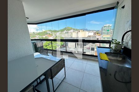 Varanda gourmet de apartamento para alugar com 3 quartos, 109m² em Vila Valqueire, Rio de Janeiro