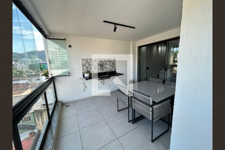 Varanda gourmet de apartamento para alugar com 3 quartos, 109m² em Vila Valqueire, Rio de Janeiro