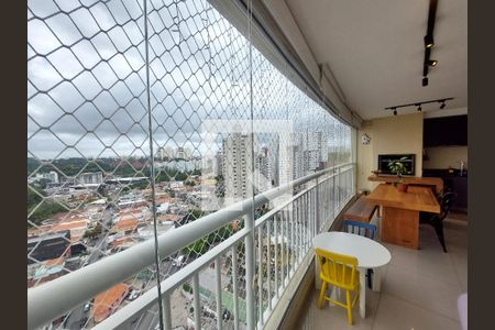 Varanda de apartamento à venda com 3 quartos, 107m² em Vila Isa, São Paulo