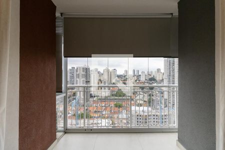 Varanda da Sala de apartamento à venda com 2 quartos, 55m² em Vila Dom Pedro I, São Paulo
