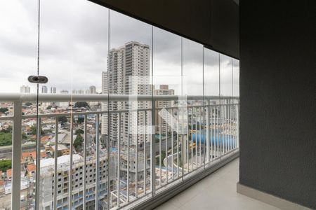 Varanda da Sala de apartamento à venda com 2 quartos, 55m² em Vila Dom Pedro I, São Paulo