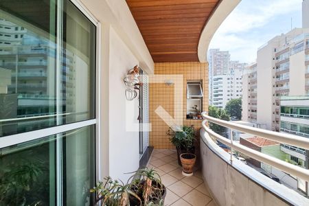 Varanda da Sala de apartamento para alugar com 3 quartos, 200m² em Centro, São Bernardo do Campo