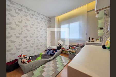 Quarto semi-suíte 2 de apartamento à venda com 3 quartos, 86m² em Cruzeiro, Belo Horizonte