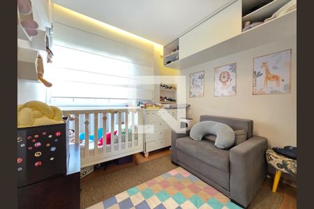 Quarto semi-suíte 3 de apartamento à venda com 3 quartos, 86m² em Cruzeiro, Belo Horizonte