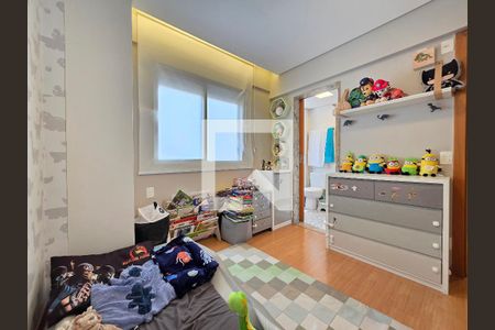 Quarto semi-suíte 2 de apartamento à venda com 3 quartos, 86m² em Cruzeiro, Belo Horizonte