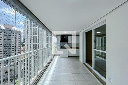 Varanda da Sala de apartamento para alugar com 3 quartos, 91m² em Vila Regente Feijó, São Paulo
