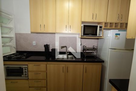 Cozinha de apartamento para alugar com 1 quarto, 44m² em Petrópolis, Porto Alegre