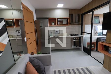 Sala/Cozinha de apartamento à venda com 2 quartos, 36m² em Centro, Osasco