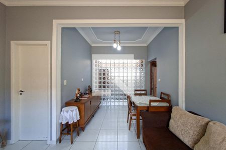 Sala de casa de condomínio para alugar com 3 quartos, 123m² em Jardim Imperador, Praia Grande