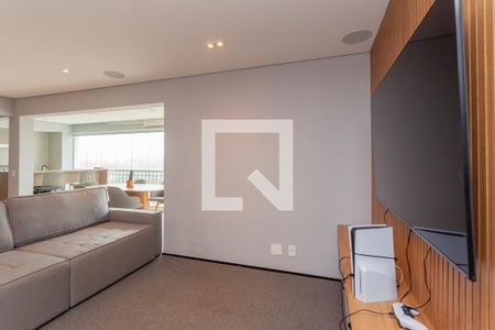 Sala de apartamento à venda com 4 quartos, 132m² em Campo Grande, São Paulo