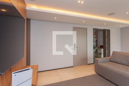 Sala de apartamento à venda com 4 quartos, 132m² em Campo Grande, São Paulo