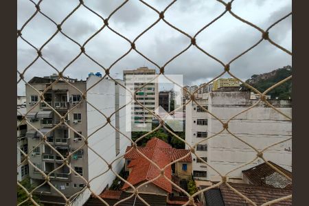 Vista da Sala de apartamento à venda com 2 quartos, 69m² em Rio Comprido, Rio de Janeiro
