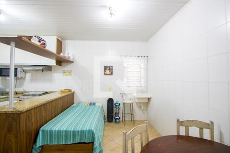 Copa/Àrea de serviço de casa para alugar com 1 quarto, 48m² em Jardim Guarará, Santo André
