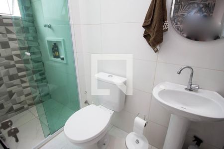 Banheiro da Suíte de apartamento à venda com 4 quartos, 87m² em Piqueri, São Paulo