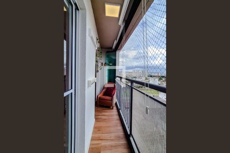 Varanda da Sala de apartamento para alugar com 1 quarto, 31m² em Vila Romana, São Paulo
