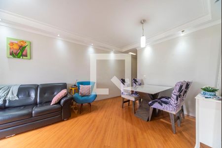 Sala de apartamento à venda com 3 quartos, 62m² em Jardim Cambui, Santo André