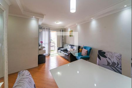 Sala de apartamento à venda com 3 quartos, 62m² em Jardim Cambui, Santo André