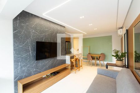 Sala/Cozinha de apartamento para alugar com 2 quartos, 71m² em Moema, São Paulo