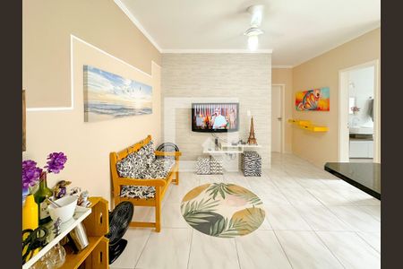 Sala de TV de apartamento para alugar com 2 quartos, 60m² em Ingleses Norte, Florianópolis